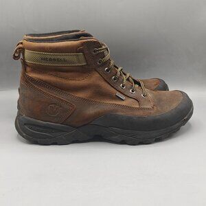 Merrell Graz Mid Waterproof Boulder Hiking Boots Men’s Sz 12 US Brown Black